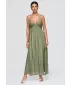 Dámske šaty OMBRE OW-DLR-E0009 GREEN