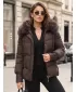 Dámska bunda DSTREET TY5891 FIALOVÁ