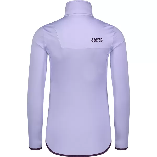  Dámska powerfleece mikina NORDBLANC CRISP NBSFL8338 FIALOVÁ 