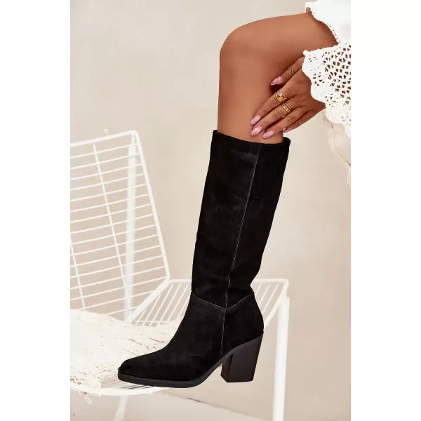  Dámske čižmy BOTO 2704 BLACK 