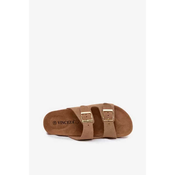  Dámske sandále VINCEZA 102657 BEIGE 