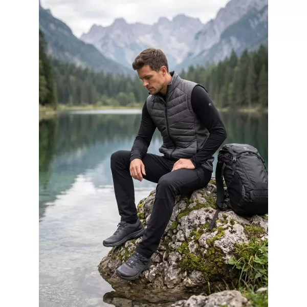  Pánska hybridná vesta MALFINI PREMIUM CROSS 557 LIGHT ANTHRACITE 