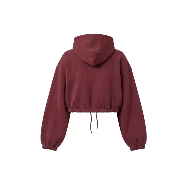  Dámska mikina URBAN CLASSICS TB8635-00606 BURGUNDY 
