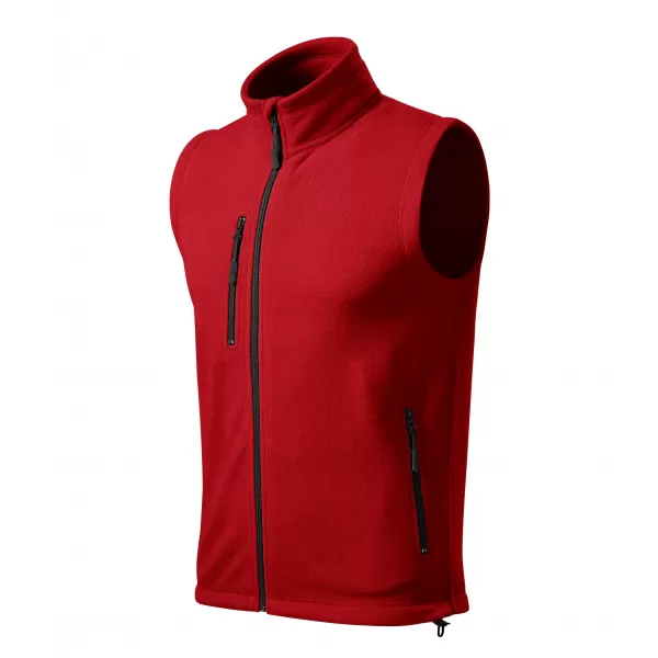  Dámska fleece vesta MALFINI EXIT W-525 ČERVENÁ 