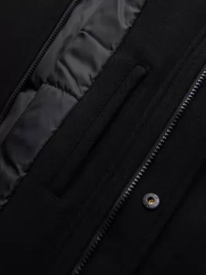 Pánska parka OMBRE OM-COWC-0161 BLACK