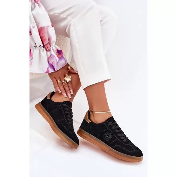  Dámske tenisky BIG STAR SHOES RR274851 BLACK 