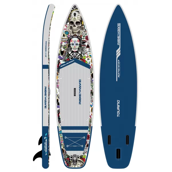 Paddleboard RIDEWAVE NEW VOYAGER 11'6'' TOURING TMAVO MODRÁ 