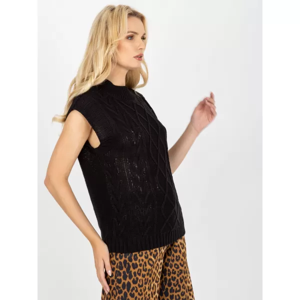  Dámska vesta SUBLEVEL D90027W90785B3 NOIRE 