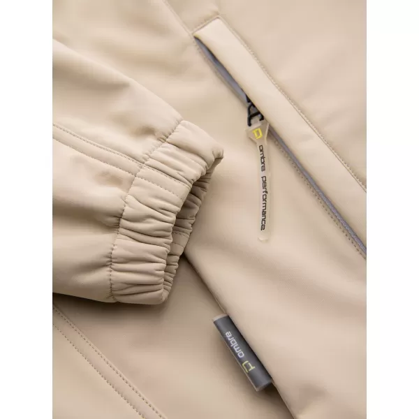  Pánska softshellová bunda OMBRE C581 SAND 
