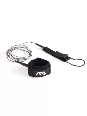 Leash AQUA MARINA Surf 9/6mm ČIERNA