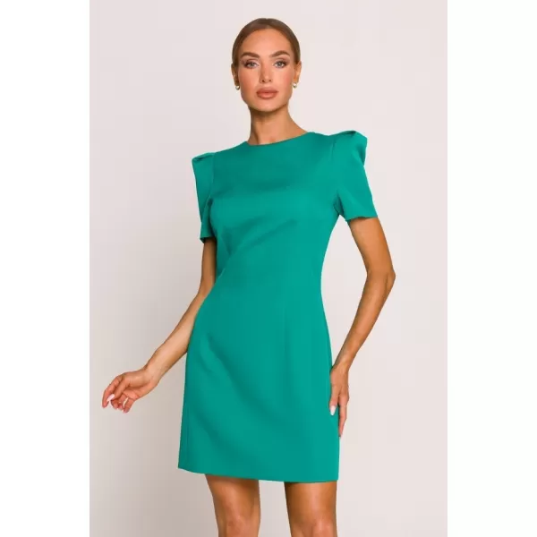  Dámske šaty MOE M777 TURQUOISE 