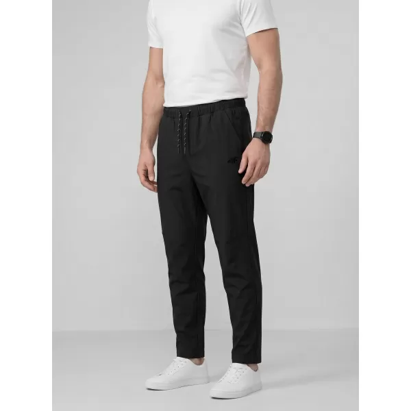  Pánske nohavice 4F WMM00TTROM1675 DEEP BLACK 