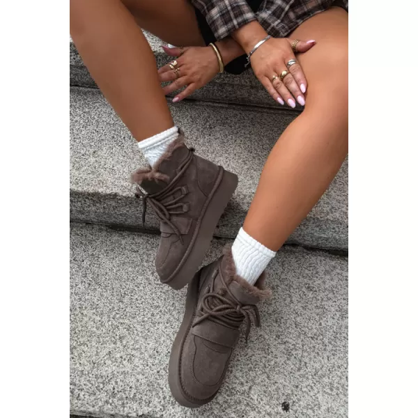  Dámske topánky BIG STAR SHOES UU274315 BROWN/BEIGE SHADOWS 