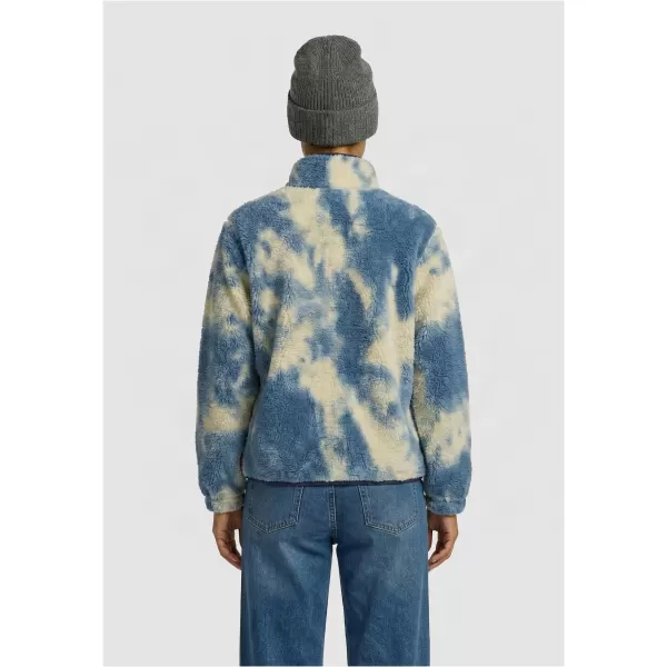  Dámska bunda URBAN CLASSICS TB8505-22939 BLUE TIE-DYE 
