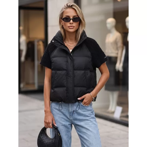  Dámska bunda DSTREET TY5925 ČIERNA 