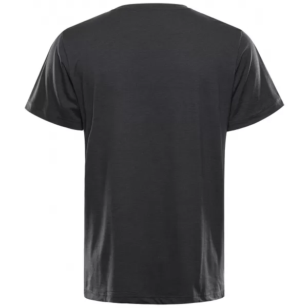  Pánske outdoorové tričko ALPINE PRO NOGER 2 BLACK VARIANT PA 
