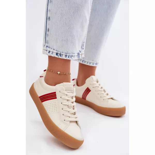 Dámske tenisky BIG STAR SHOES TT274307 BEIGE 