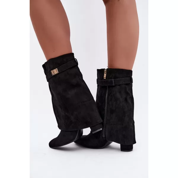  Dámske členkové topánky BOTO LA3116 BLACK 