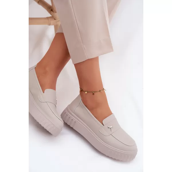  Dámske poltopánky VINCEZA 93218 BEIGE 