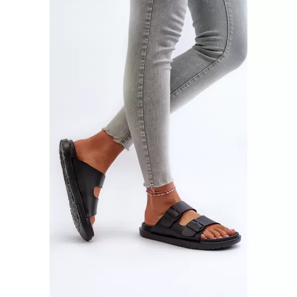  Dámske šľapky BIG STAR SHOES NN274A750 BLACK 
