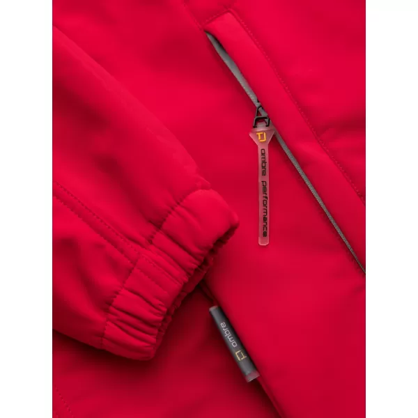  Pánska softshellová bunda OMBRE C581 RED 