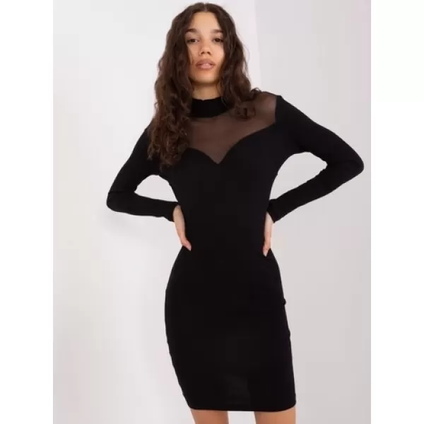  Dámske šaty BASIC FEEL GOOD RV-SK-9216.06P NOIRE 