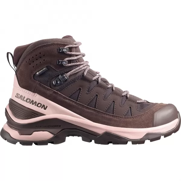  Dámske topánky SALOMON QUEST ECHO GORE TEX L47968500 BLACK COFFEE/SHADOW GRAY/BLACK 
