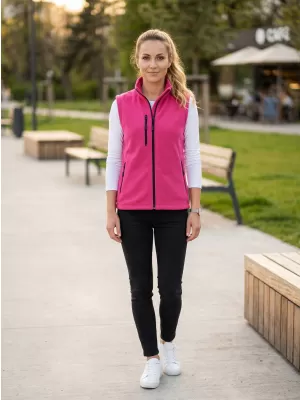 Dámska fleece vesta MALFINI EXIT W-525 PURPUROVÁ