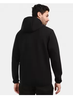 Pánska fleece mikina KILPI DELEG-M 1M0211KI ČIERNA