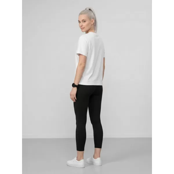  Dámske tričko 4F WMM00TTSHF3310 WHITE 