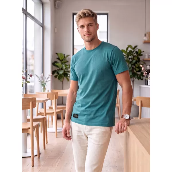  Pánske tričko ALTISPORT NP/ALMST20001 TEAL 