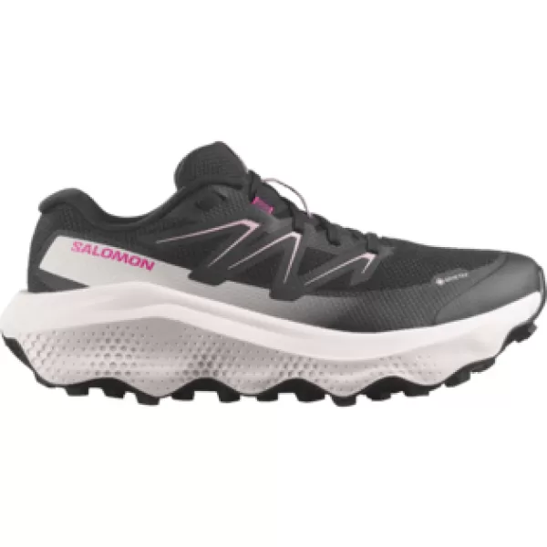  Dámske topánky SALOMON ULTRA FLOW 2 GORE-TEX L49299500 BLACK/DAWN PINK/VANILLA ICE 