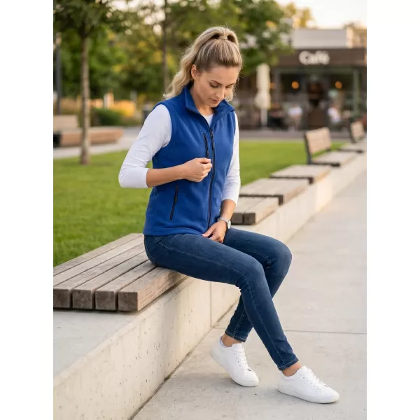  Dámska fleece vesta MALFINI EXIT W-525 KRÁĽOVSKÁ MODRÁ 