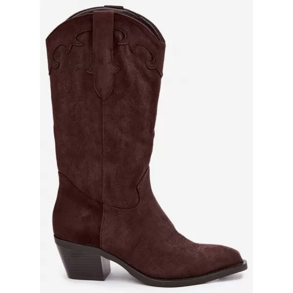  Dámske čižmy BOTO 2559A-1 BROWN 