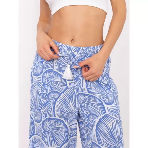  Dámske nohavice SUBLEVEL D73771M62237F BLUE 