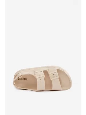 Dámske sandále BIG STAR SHOES TT274A032 BEIGE