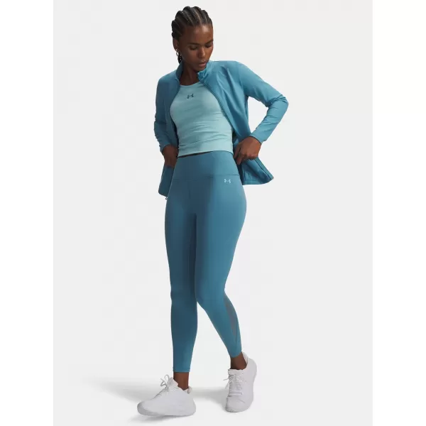 Dámske legíny UNDER ARMOUR MOTION MESH ANKLE LEGGING 6010090-466 MODRÁ 