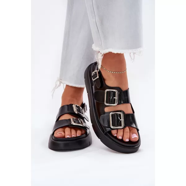  Dámske sandále BIG STAR SHOES RR274662 BLACK 