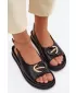 Dámske sandále S.BARSKI KV61-6047 BLACK