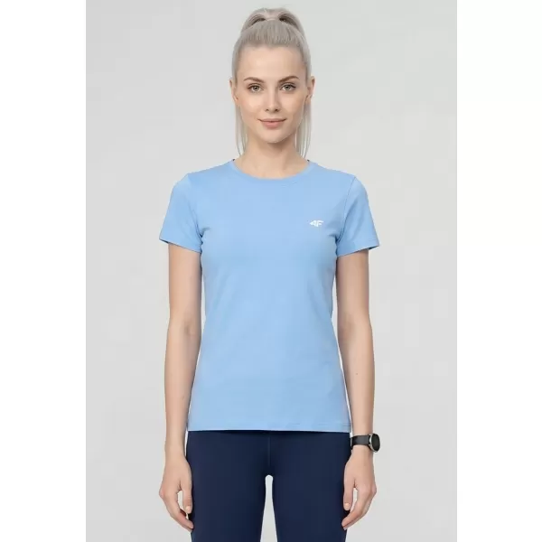  Dámske funkčné tričko 4F WAW25TFTSF1527 LIGHT BLUE 