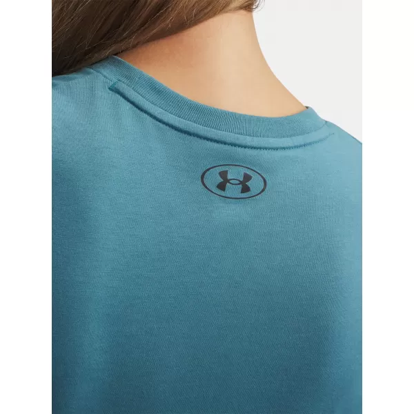 Dámske tričko UNDER ARMOUR W VARSITY SS 6010592-466 MODRÁ 