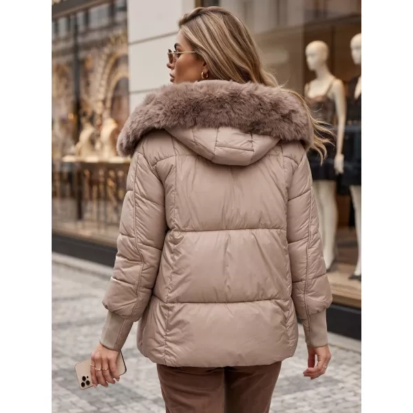  Dámska bunda DSTREET TY6005 KARAMELOVÁ 