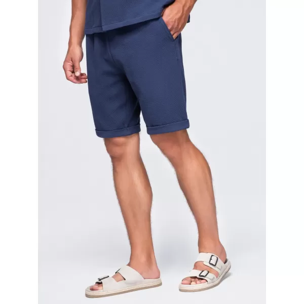  Pánske kraťasy OMBRE OM-SRCS-0207 NAVY BLUE 