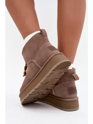 Dámske topánky BIG STAR SHOES UU274679 BEIGE