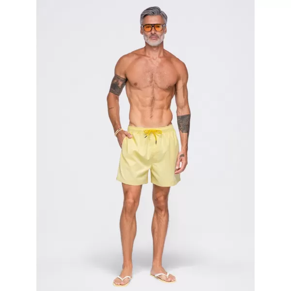  Pánske kraťasy OMBRE OM-SRSS-0216 YELLOW 