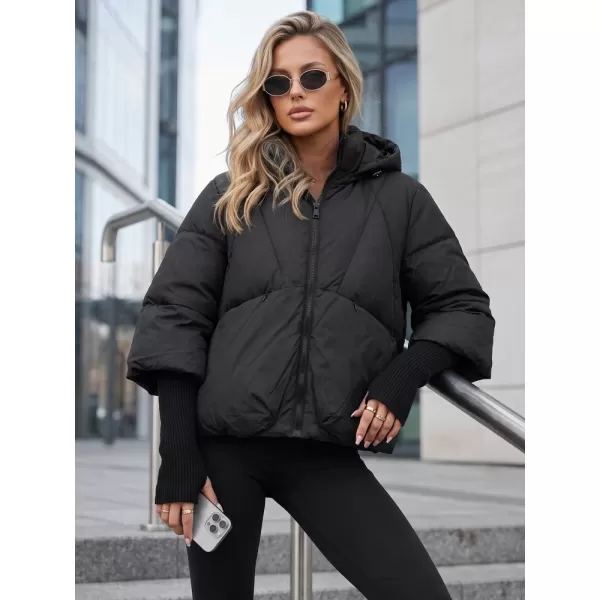  Dámska bunda DSTREET TY5826 ČIERNA 