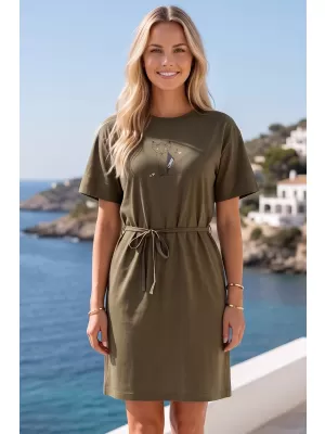 Dámske šaty ALTISPORT ALW091816 MILITARY