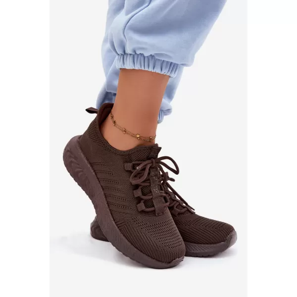  Dámske tenisky BIG STAR SHOES UU274055 BROWN/BEIGE 