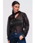 Dámska blúzka OMBRE OW-TS-E0086 BLACK