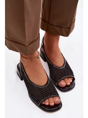 Dámske sandále D&A CR61-3131 BLACK